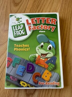 LeapFrog Letter Factory DVD Kids Phonics Preschool Learning Tested
